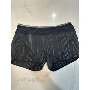 Lululemon Turbo Run or Run: Speed reflective black shorts -10